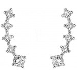 FREE Pearl Earrings With 14K Gold Plated Sterling Silver Post Crawler Earring Cuff Climber Earrings FREE Pearl Earrings With 14K Gold Plated Sterling Silver Post Crawler Earring Cuff Climber Earrings