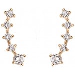 FREE Pearl Earrings With 14K Gold Plated Sterling Silver Post Crawler Earring Cuff Climber Earrings FREE Pearl Earrings With 14K Gold Plated Sterling Silver Post Crawler Earring Cuff Climber Earrings