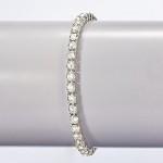 Ross-Simons 15.00-17.00 ct. t.w. CZ Tennis Bracelet in Sterling Silver For Women Ross-Simons 15.00-17.00 ct. t.w. CZ Tennis Bracelet in Sterling Silver For Women