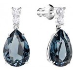 SWAROVSKI Women's Vintage Tear Drop Necklace & Earrings 2 Piece Set Crystal Jewelry Collection