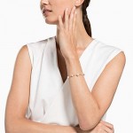 Swarovski Women's Symbols Evil Eye, Flower, Feather, Moon, Heart, Lucky Charm, Faith, Dragonfly Crystal Bracelet Collection