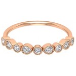 Half Eternity Band Ring, 1/4 CT Round Shaped 2 MM HI-SI Diamond Ring, Stackable Gold Jewelry, Fine Jewelery Collection, Proposal Ring for Her, 10K Gold Half Eternity Band Ring, 1/4 CT Round Shaped 2 MM HI-SI Diamond Ring, Stackable Gold Jewelry, Fine Jewelery Collection, Proposal Ring for Her, 10K Gold