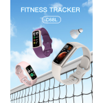 C68L Smart Sports Bracelet Multifunctional Waterproof Pedometer Watch with Blood Pressure, Sleep and Blood Oxygen Monitoring