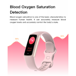 C68L Smart Sports Bracelet Multifunctional Waterproof Pedometer Watch with Blood Pressure, Sleep and Blood Oxygen Monitoring
