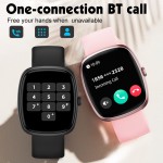 T69   Smart Watch with Blood Pressure Monitoring, 2.06-inch AMOLED Always-On Display, IP68 Waterproof Fitness Tracker, Multiple Sports Modes, and Heart Rate / SpO₂ / Sleep Monitoring Functions