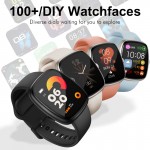 T69   Smart Watch with Blood Pressure Monitoring, 2.06-inch AMOLED Always-On Display, IP68 Waterproof Fitness Tracker, Multiple Sports Modes, and Heart Rate / SpO₂ / Sleep Monitoring Functions
