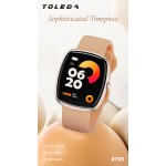 T69   Smart Watch with Blood Pressure Monitoring, 2.06-inch AMOLED Always-On Display, IP68 Waterproof Fitness Tracker, Multiple Sports Modes, and Heart Rate / SpO₂ / Sleep Monitoring Functions