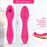 2 motors heating wand vibrator