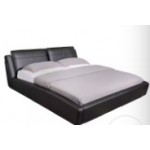 Muse Flagship Store Bed Master Bedroom High-End and Stylish Genuine Leather Bed Bedroom King Size 1.8m Twin Bed Furniture Bed Frame